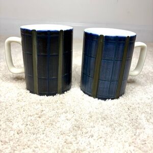 MCM Coffee Mugs Vintage Mid Century Modern Coffee Cups Mugs 2 Retro Japan